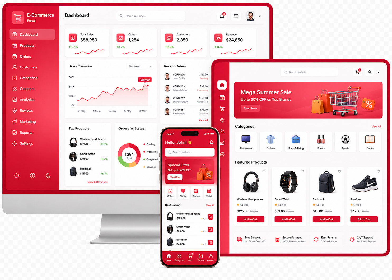 E-Commerce Portal Development